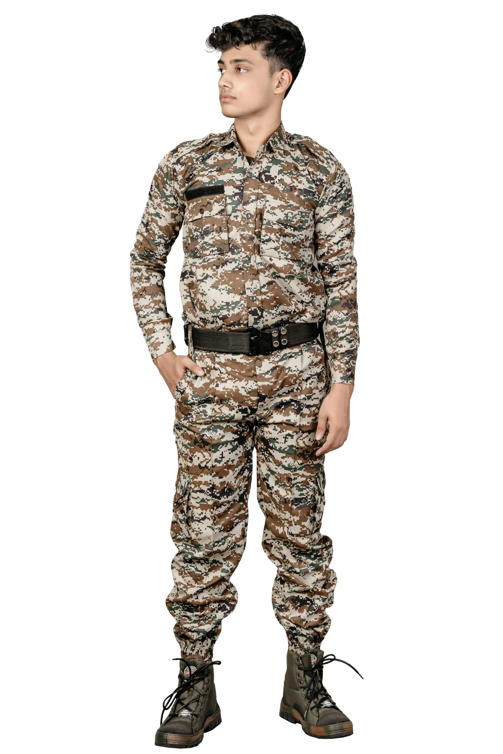 PAVA Men's Camouflage Army Combat Uniform Set