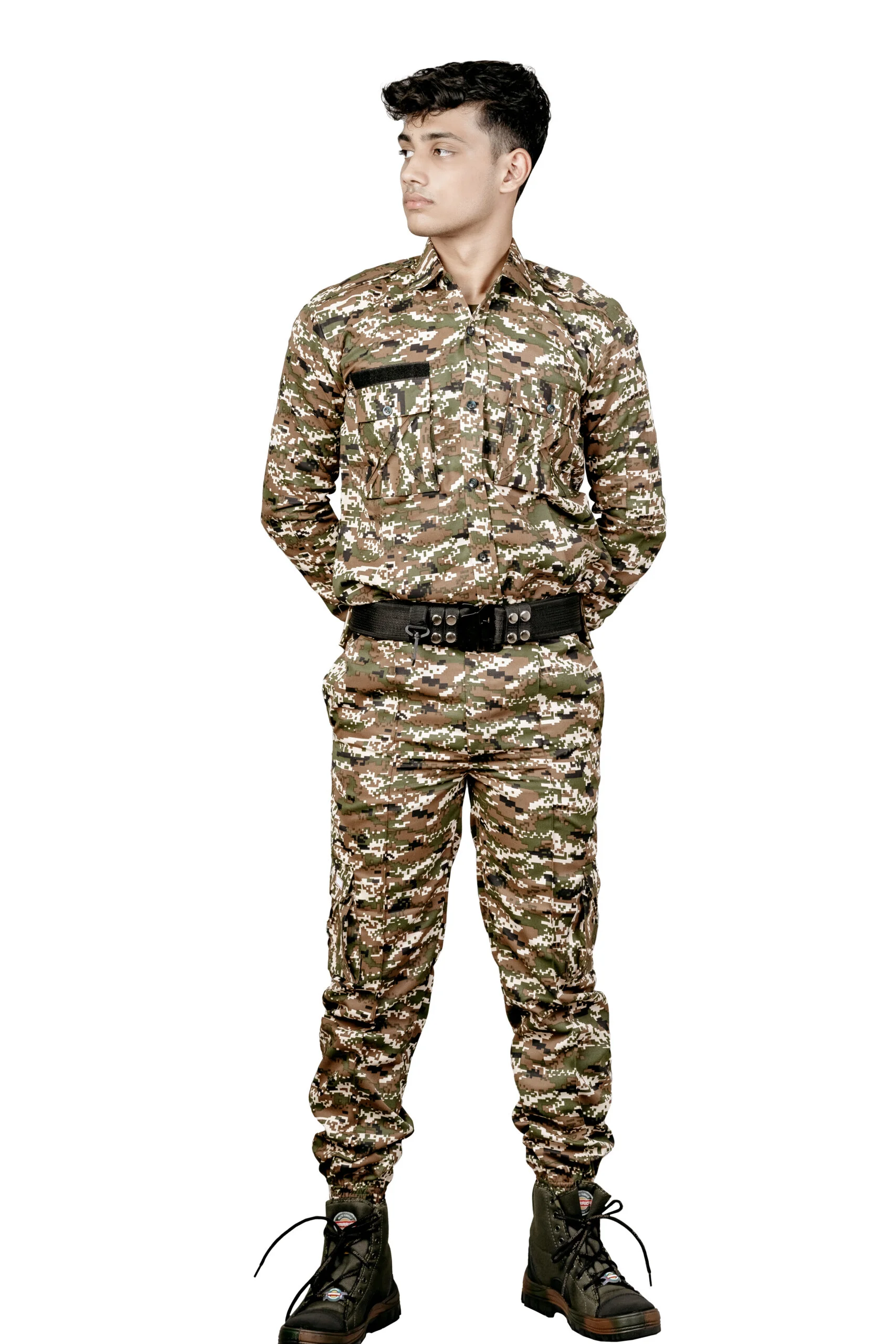 PAVA Army-Style Camouflage Uniform Set